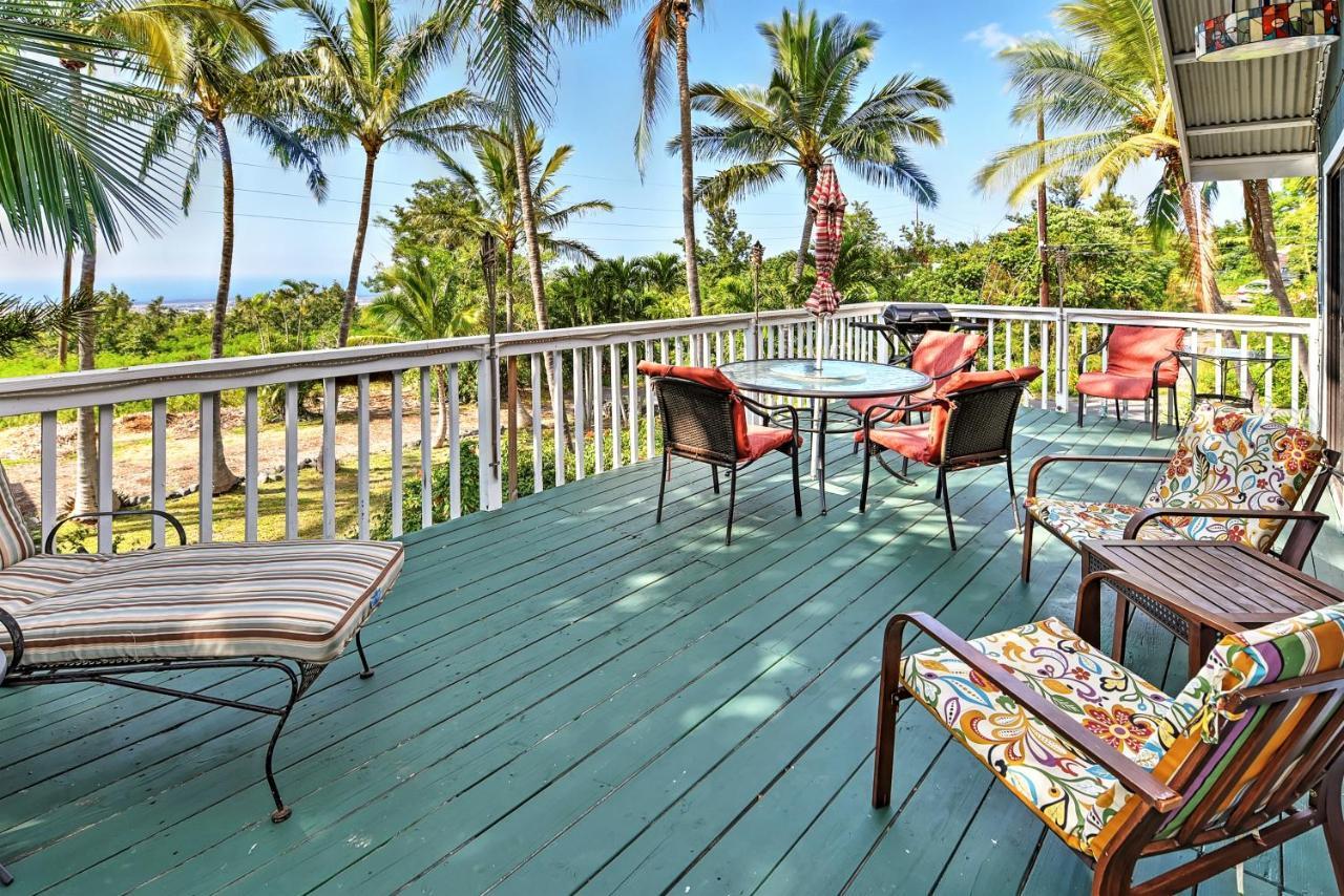 Ferienhaus Breezy With Lanai And Ocean View! Kailua-Kona